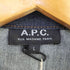 アーペーセー A.P.C. 1st リジット デニム トラッカー ジャケット メンズ import:L