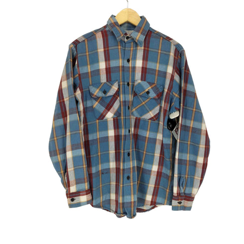 ファイブブラザー FIVE BROTHER 70-80s MADE IN USA L/S ネルシャツ メンズ 15-151/2