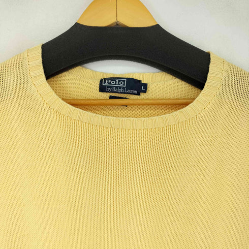 ポロバイラルフローレン Polo by RALPH LAUREN スモールポニー刺繍 コットンニット メンズ JPN:L