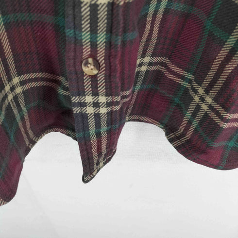 ウールリッチ WOOLRICH 90S 筆記体タグ BDロングスリーブシャツ メンズ