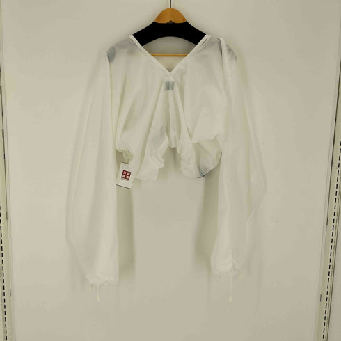 パピエ papier reconstructed volume blouse 再構築 ボリューム ブラウス レディース