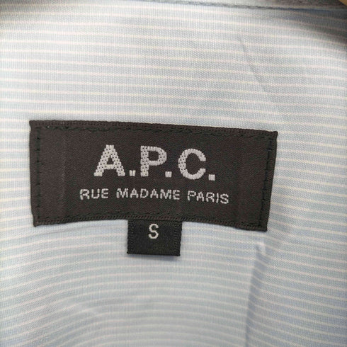 アーペーセー A.P.C. ストライプL/Sシャツ メンズ JPN:S