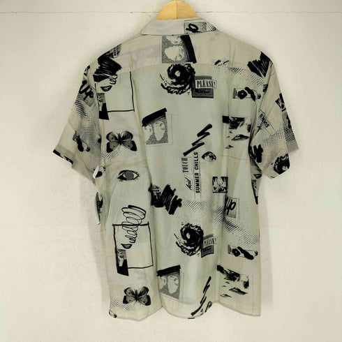 ピーエスポールスミス PS Paul Smith 総柄 S/S 開襟シャツ メンズ JPN:XL