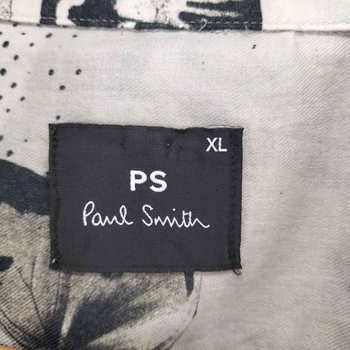 ピーエスポールスミス PS Paul Smith 総柄 S/S 開襟シャツ メンズ JPN:XL