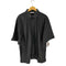 ザラ ZARA S/S フェイクレザースナップボタンシャツ メンズ JPN:XL
