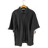 ザラ ZARA S/S フェイクレザースナップボタンシャツ メンズ JPN:XL