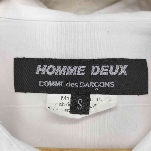 コムデギャルソンオムドゥ COMME des GARCONS HOMME DEUX コットンL/S シャツ メンズ JPN:S