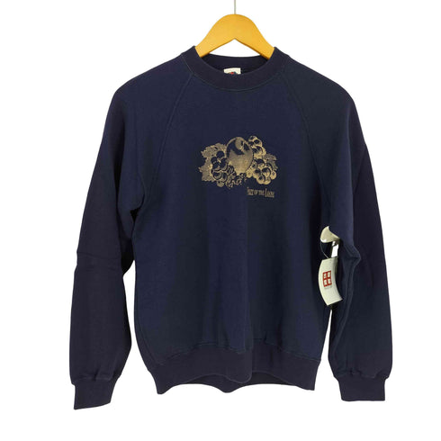 フルーツオブザルーム FRUIT OF THE LOOM ロゴ ラグランスウェット メンズ