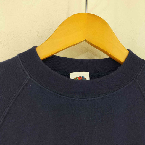 フルーツオブザルーム FRUIT OF THE LOOM ロゴ ラグランスウェット メンズ