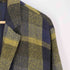パドカレ pas de calais ベルト付き ウール チェックコート レディース 36