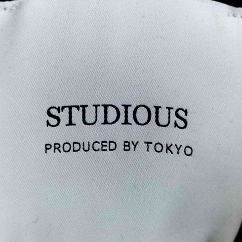 ステュディオス STUDIOUS ノーカラーボクシーモッサコート レディース JPN:1