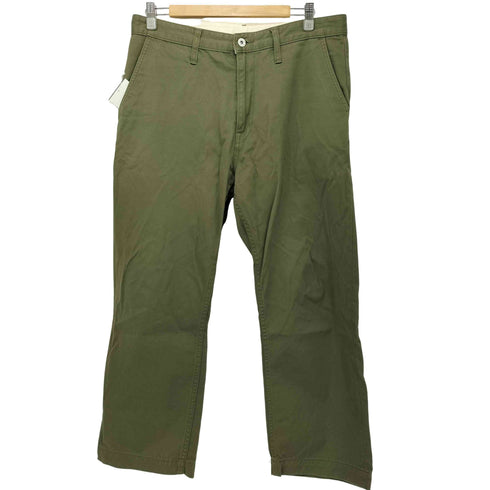 ビッグジョン BIG JOHN バックシンチ ミリタリーカーキ アンクル丈ストレートチノ メンズ 30