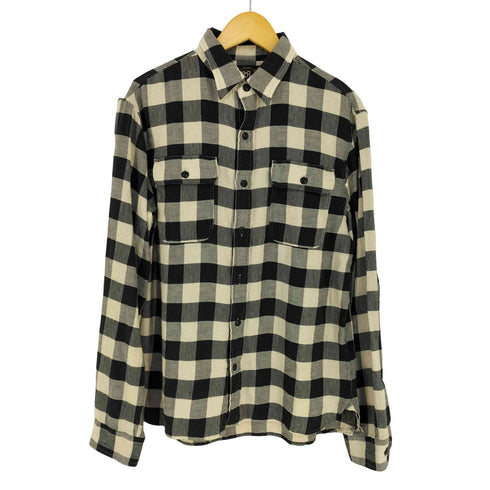 ダブルアールエルラルフローレン RRL RALPH LAUREN Buffalo Check Twill Workshirt メンズ JPN:M
