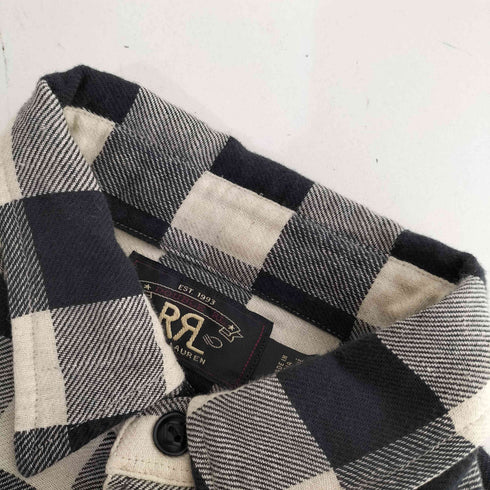 ダブルアールエルラルフローレン RRL RALPH LAUREN Buffalo Check Twill Workshirt メンズ JPN:M