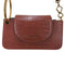 チャールズキース CHARLES & KEITH クロックエフェクトフラップウォレット型押しショルダーバッグ レディース