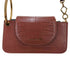 チャールズキース CHARLES & KEITH クロックエフェクトフラップウォレット型押しショルダーバッグ レディース