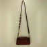 チャールズキース CHARLES & KEITH クロックエフェクトフラップウォレット型押しショルダーバッグ レディース