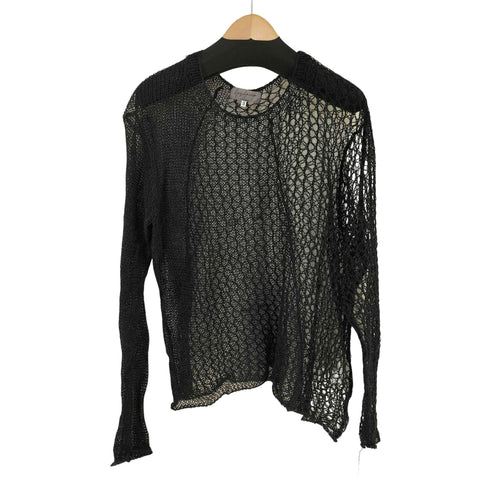 ヨウジヤマモトプールオム Yohji Yamamoto POUR HOMME マルチパターン メッシュニット メンズ JPN:3