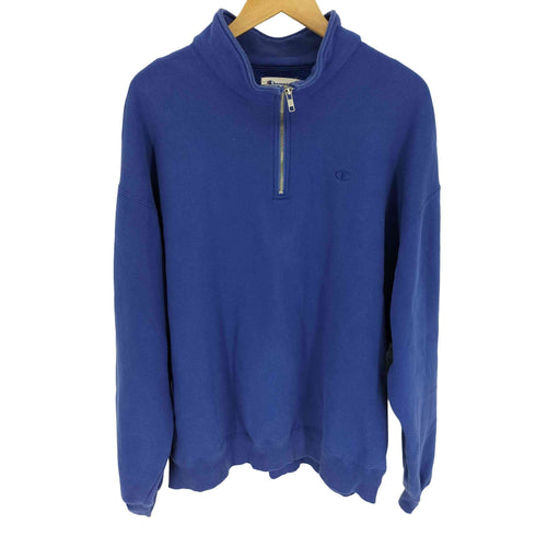 チャンピオン Champion 裏起毛 LOOSE ハーフ ZIP ハーフジップ スウェット メンズ import:XL