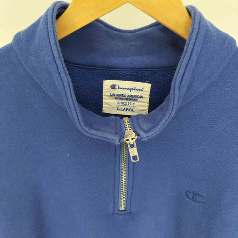 チャンピオン Champion 裏起毛 LOOSE ハーフ ZIP ハーフジップ スウェット メンズ import:XL