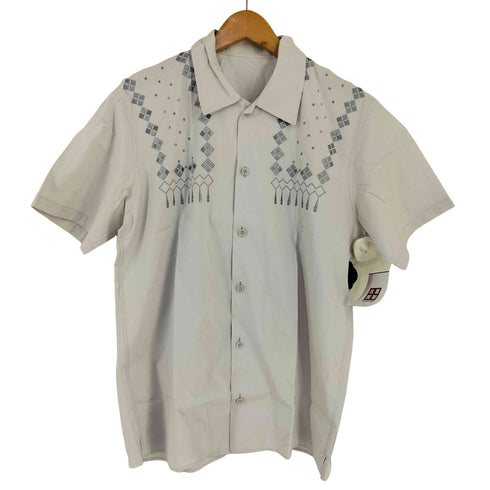 サイトバイヨウジヤマモト syte by Yohji Yamamoto 刺繍デザイン S/S シャツ メンズ JPN:L