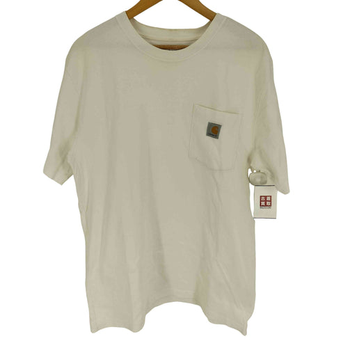 カーハート Carhartt LOOSE FIT POCKET S/S TEE ポケット ロゴワッペン Tシャツ メンズ import:M