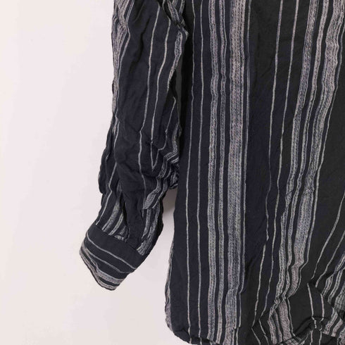 MIO CAMISA マルチストライプレーヨンシャツ メンズ JPN:M