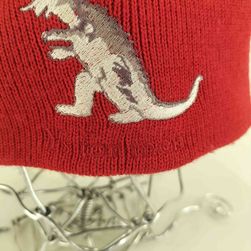ワイズフォーメン Ys for men 怪獣 ゴジラニット帽 メンズ