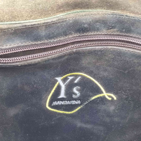 ワイズ Ys MANDARIN スエードレザーショルダーバッグ メンズ