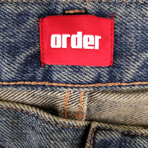 オーダー order loose denim pants one wash メンズ JPN:S