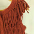 クラネ CLANE 24SS W FACE FRINGE KNIT VEST ダブルフェイスフリンジニットベスト レディース JPN:1