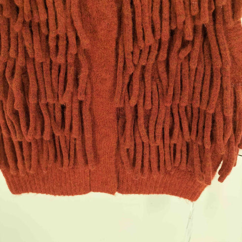 クラネ CLANE 24SS W FACE FRINGE KNIT VEST ダブルフェイスフリンジニットベスト レディース JPN:1