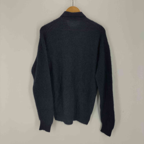 オーラリー AURALEE BABY SURI ALPACA SHEER KNIT SHIRT CARDIGA メンズ JPN:4