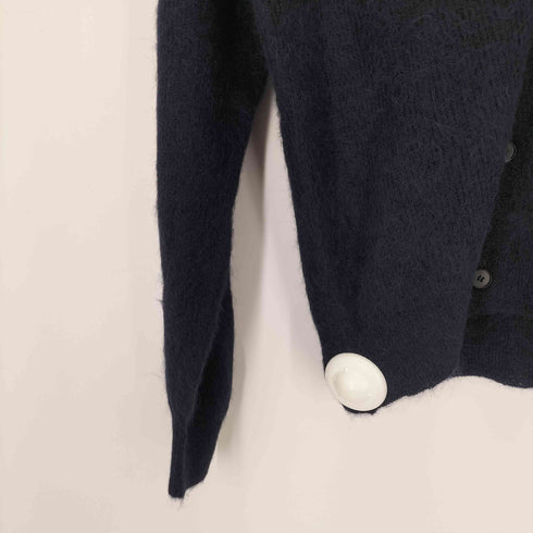 オーラリー AURALEE BABY SURI ALPACA SHEER KNIT SHIRT CARDIGA メンズ JPN:4