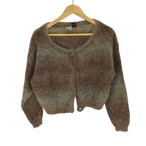 PAUL&DUFFIER ウール ナイロン 混 モヘア シャギー ニット レディース import:S