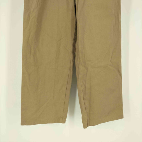 ウィムガゼット Whim Gazette 23SS 2タック ワイド ストレート チノパンツ レディース JPN:38