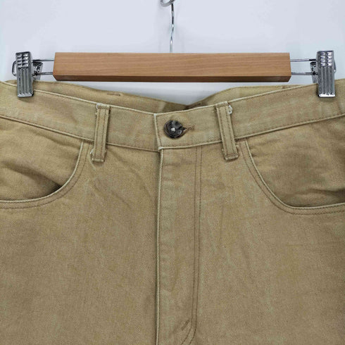 ラファーヴォラ LA FAVOLA BAGGY PANTS CAMEL DENIM メンズ JPN:3
