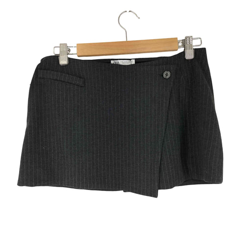 ザラ ZARA クロスオーバーストライプミニスカート レディース JPN:M