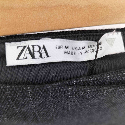 ザラ ZARA クロスオーバーストライプミニスカート レディース JPN:M