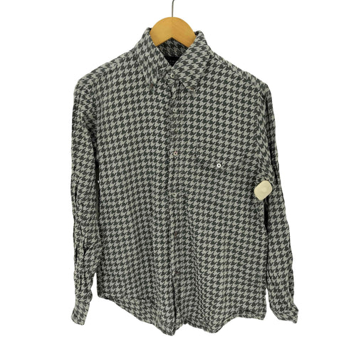 ラドメスメンズビギ Radmess MENS BIGI OLDボタンダウン 千鳥格シャツ メンズ JPN:M