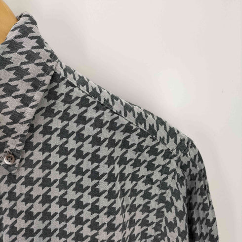 ラドメスメンズビギ Radmess MENS BIGI OLDボタンダウン 千鳥格シャツ メンズ JPN:M