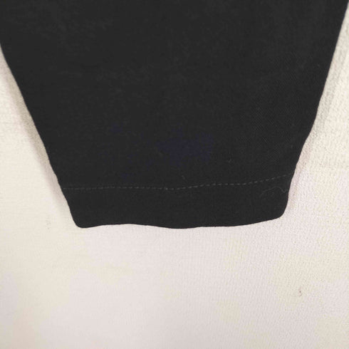 アンドゥムルメステール Ann DEMEULEMEESTER ウール混スラックスパンツ 裾ボタン メンズ XXS