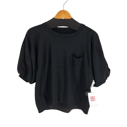 サカイ Sacai 2024SS Cotton Jersey T-Shirt ブラック 001 レディース JPN:1