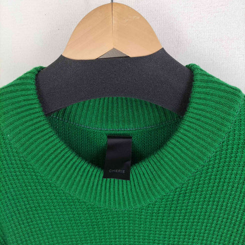 CHERIE 裾ジップデザインニット レディース