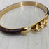 florence italy 24 kt platedブレスレット レディース