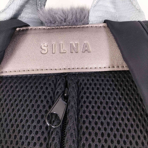 SILNA minacolo ファーリュック バックパック カラビナ付き レディース