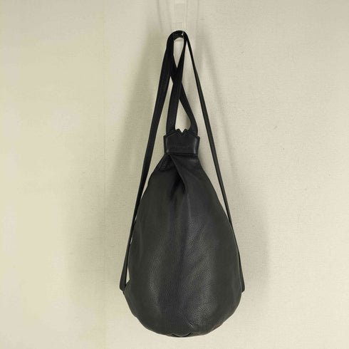 ディスコードヨウジヤマモト discord Yohji Yamamoto Y BACKPACK ワンタックショルダーバッグ オールレザー ブラック メンズ