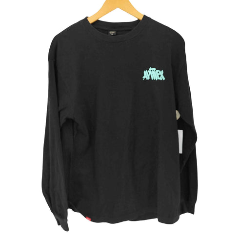 アヴィレックス AVIREX TAGGING DESIGN LONGSLEEVE T-SHIRT メンズ M