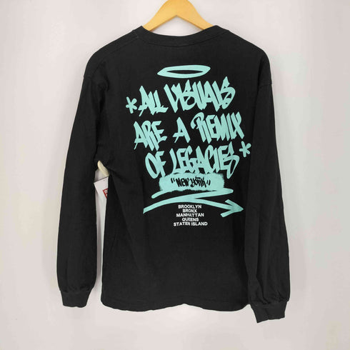 アヴィレックス AVIREX TAGGING DESIGN LONGSLEEVE T-SHIRT メンズ M