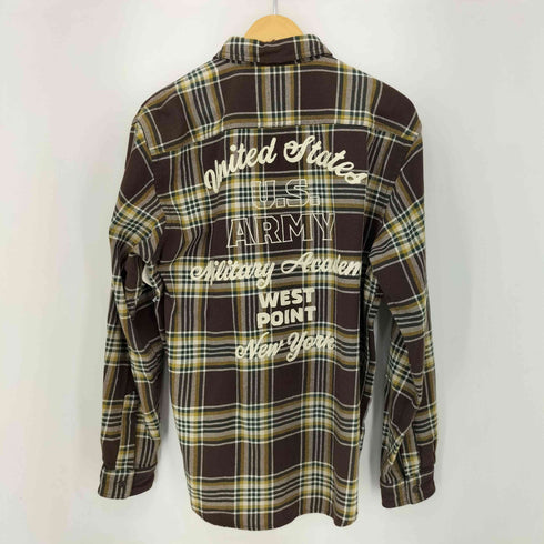 アヴィレックス AVIREX CHECK EMBROIDERED SHIRT メンズ XL